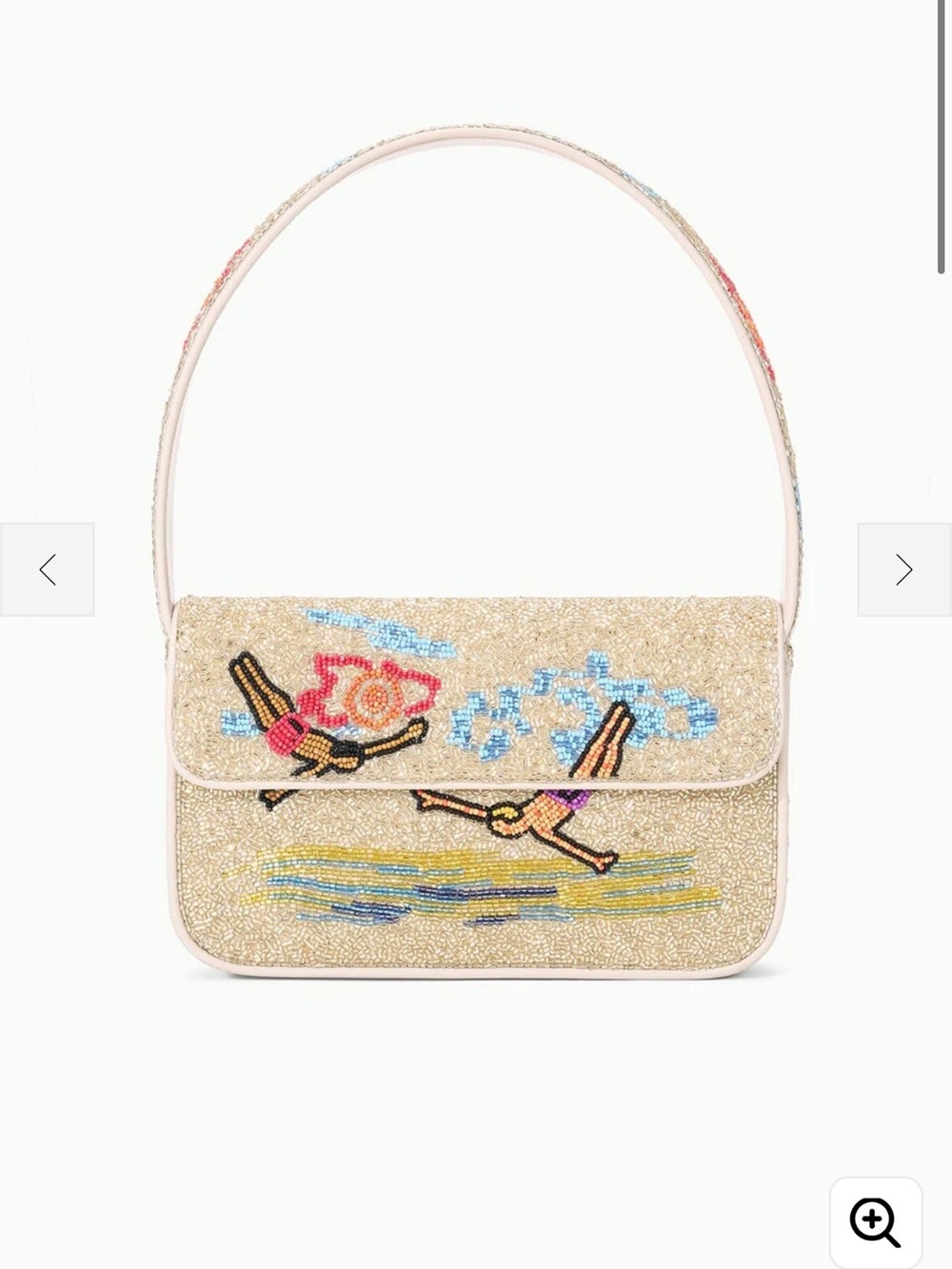 STAUD Tommy Beaded bag divers